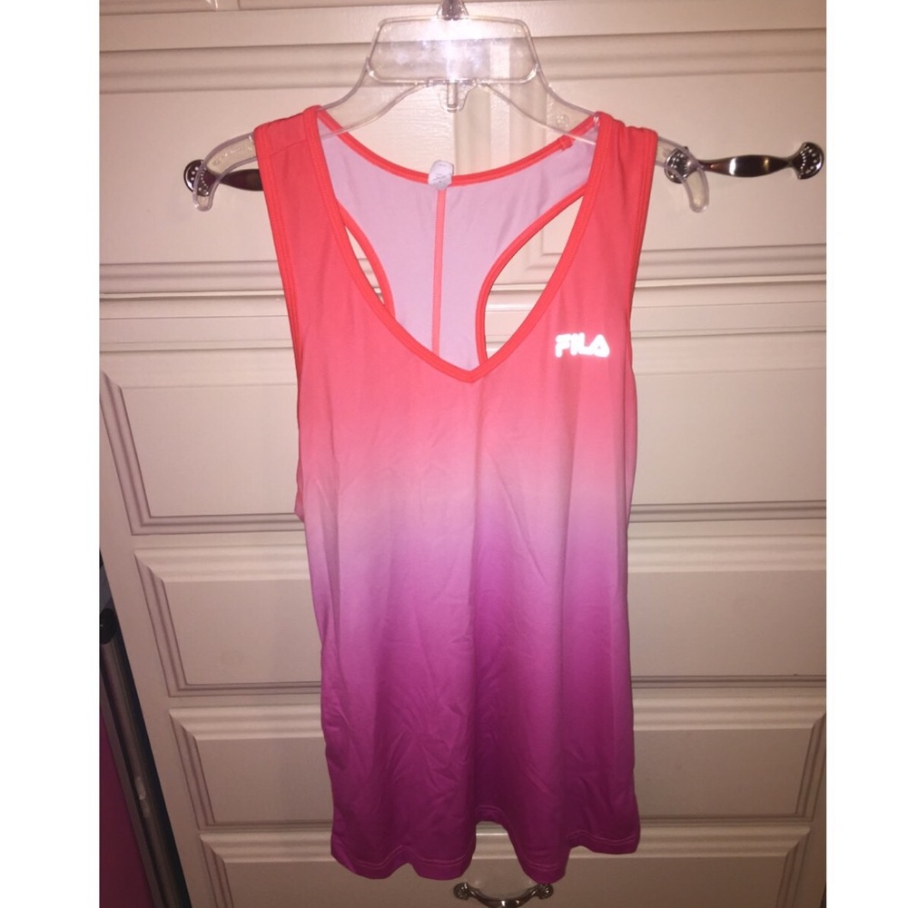FILA ombré tank!